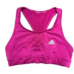 Adidas Women's Pink Sports Bra size medium